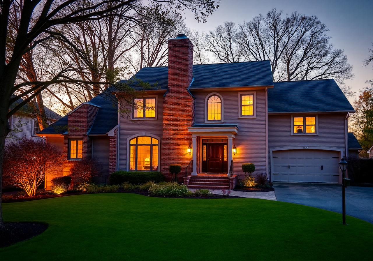 South Jersey home with chimney serviced by Royal Chimney